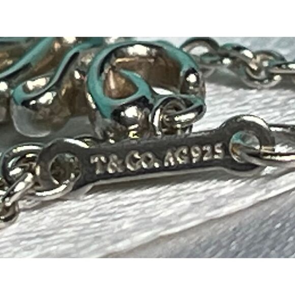 Retired Tiffany Paloma Picasso's Graffiti Love Bracelet - Silver - 7” - Picture 8 of 9
